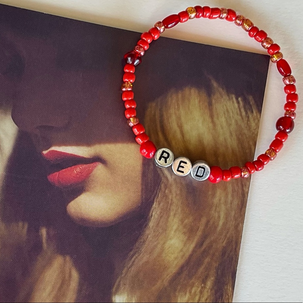 Taylor Swift Red Handmade Bracelet